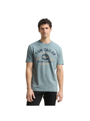 Tom Tailor T-Shirt 1er Pack in Mintgrün