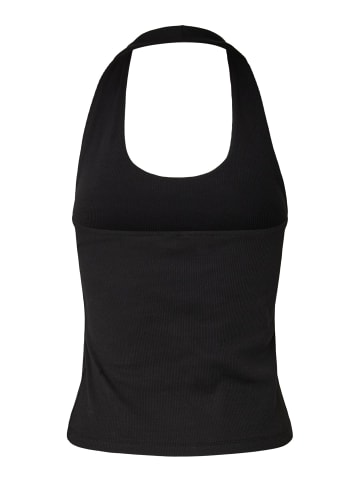 Pieces Neckholder-Top in Black