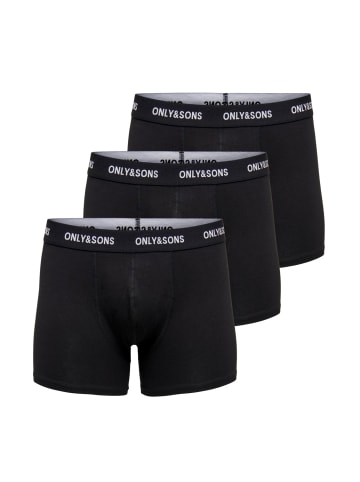 Only&Sons Trunk ONSFIT slim in Schwarz