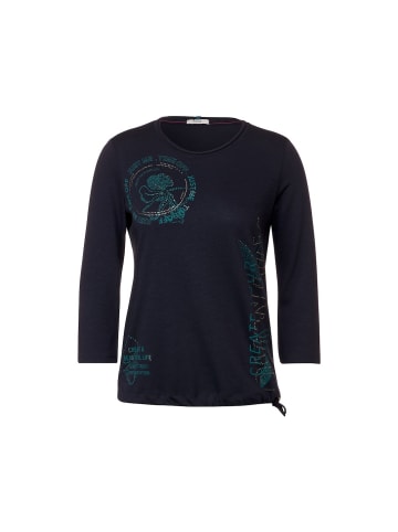 Cecil Langarmshirt in night sky blue