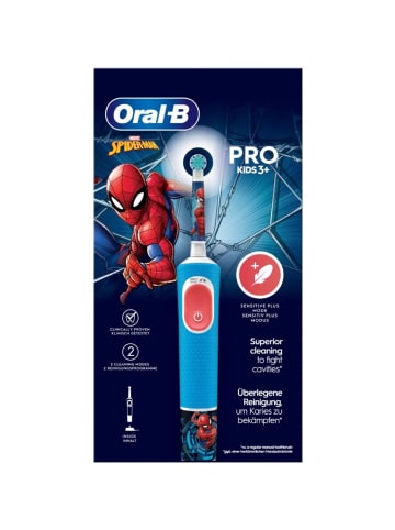 Oral-B Vitality Pro 103 Kids Spiderman in Hellblau