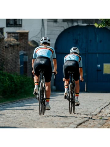 Bioracer Fahrradhose Herren Official Team Belgium 2025 Icon in Schwarz