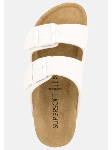 Super Soft Pantoletten Classic in Weiß