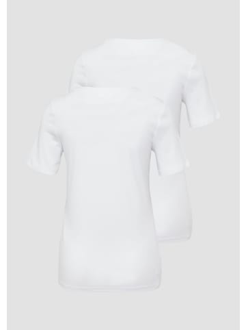 s.Oliver T-Shirt in 0100_weiß