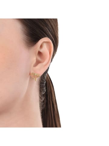 Amor Ohrstecker Silber 925, gelbvergoldet in Gold