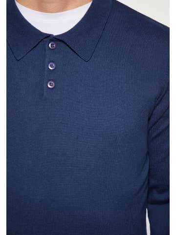 DreiMaster Maritim Men Sweater in Marine
