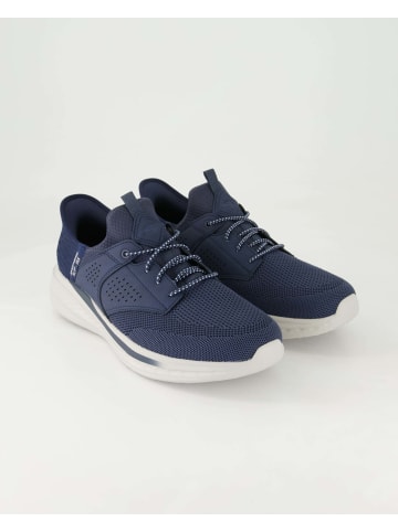 Skechers Slip On Sneaker in Blau