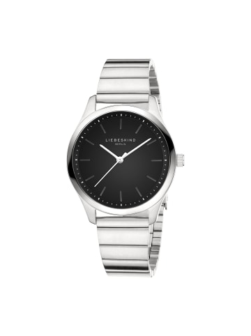 LIEBESKIND BERLIN Armbanduhr The Round Staple in silber