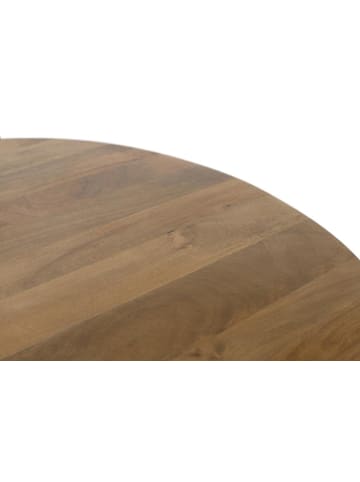 Giner y Colomer Tisch aus Mangoholz mit runder Platte 150 cm Durchmesser in Brown