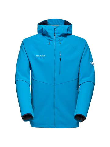 Mammut Ultimate Comfort SO Hooded Jacket Men in Blau3087