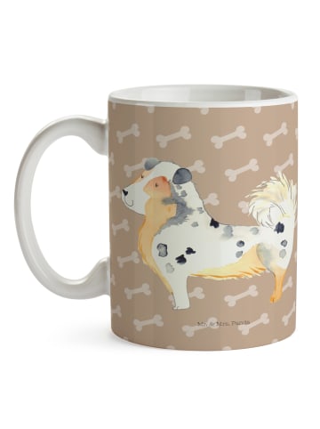 Mr. & Mrs. Panda Keramtiktasse Hund Australien Shepherd ohne Spruch in Hundeglück