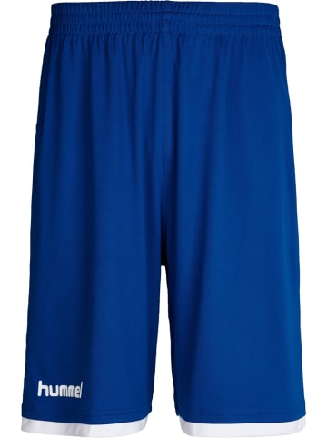 Hummel Short "Core Basket Shorts" in Blau