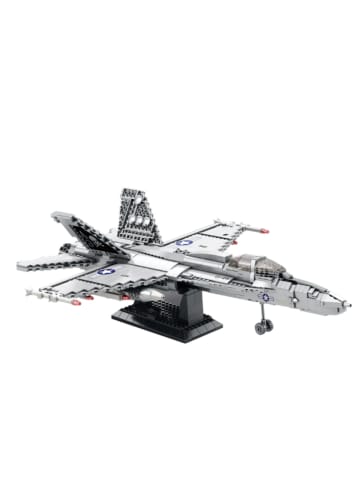 COFI 1453 Reobrix 33022 Kampfjet Klemmbaustein Flugzeug 1387 Teile ab 14 in Grau