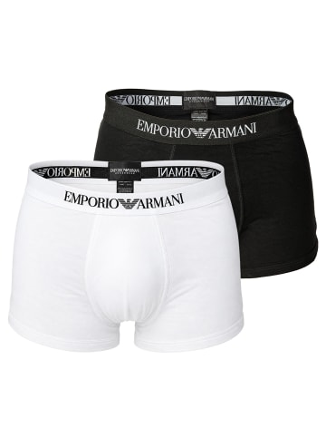 Emporio Armani Boxershort 2er Pack in Schwarz/Weiß