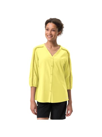 Vaude WOMENS SKOMER 3/4 SHIRT II in Gelb