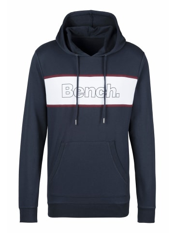 Bench Kapuzensweatshirt in navy-weiß