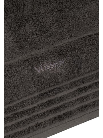 Vossen 2 X Handtuch 2 X Duschtuch im Set Vienna Style Supersoft in Slate grey