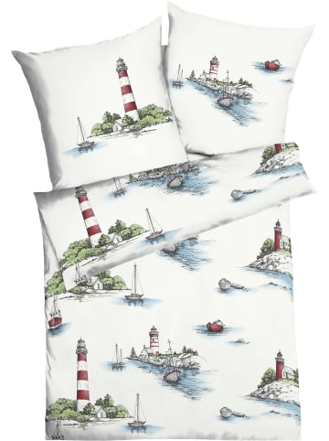 kaeppel Mako-Satin Bettwäsche in blau