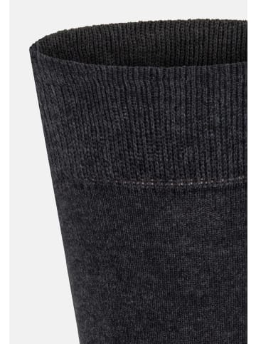 Kunert Socken Richard druckfreier Bund in Anthra mel.