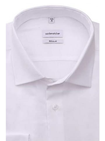 Seidensticker Langarm Business Hemd für Herren in weiß