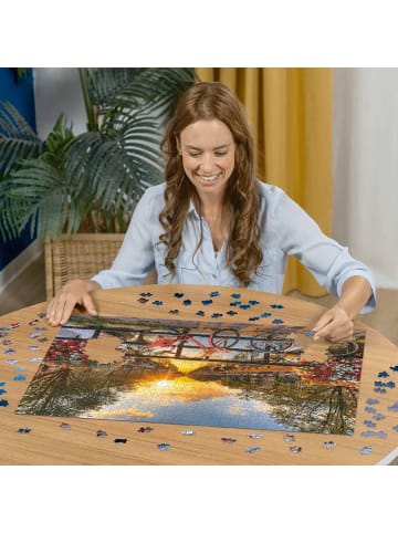 Ravensburger Puzzle 1.000 Teile Erwachsenenpuzzle 1000 Teile - Fahrräder in Amsterdam - Bestseller Ab 14 Jahre in bunt
