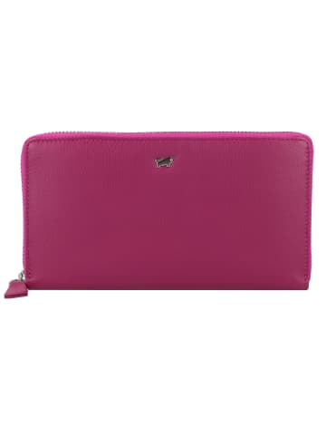 Braun Büffel Joy Geldbörse RFID Schutz Leder 19 cm in purple plum