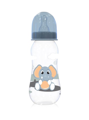 BABY CARE Babyflasche 250 ml Tiere in blau