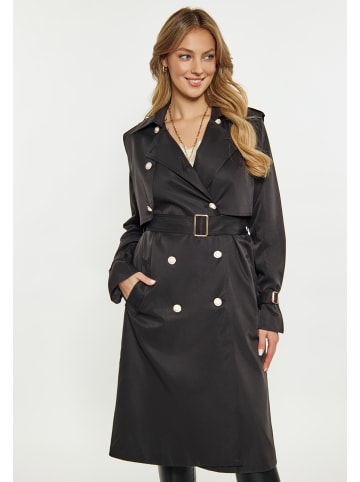 faina Damen Mantel in Schwarz
