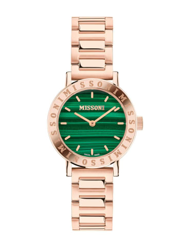 Missoni Analoguhr für Damen in Grün