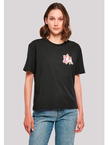 F4NT4STIC Tee Alice im Wunderland You Go Girl in schwarz