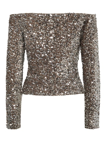 Pieces Off Shoulder Top in Morel