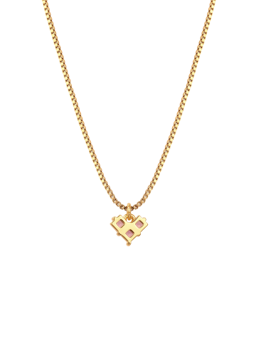 Elli Halskette Brass in Gold
