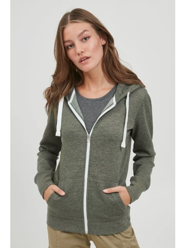 Oxmo Kapuzensweatjacke OXOlinda in Grün