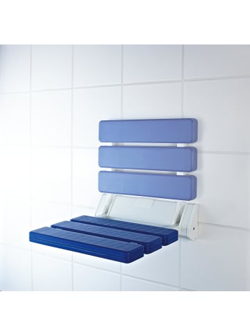 RIDDER Duschklappsitz 'Fashion' blau blau