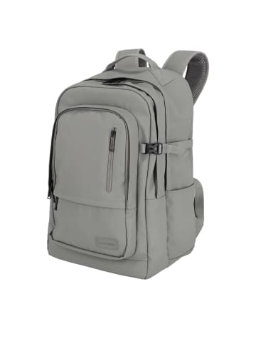travelite Basics - Rucksack 15.6" 48 cm (black) in hellgrau