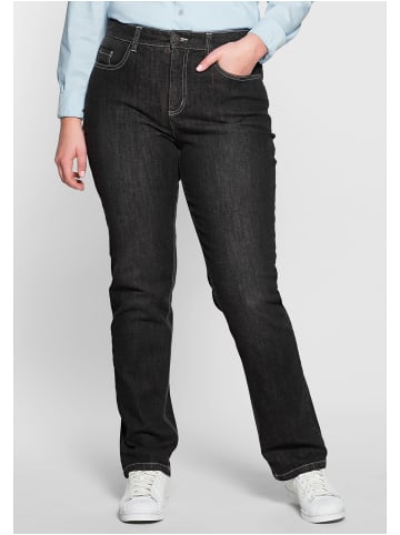sheego Shaping-Jeans in black Denim