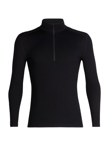 icebreaker Longsleeve 260 Tech Half Zip in Schwarz