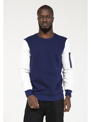 PLUS EIGHTEEN Herren Sweater in Marine