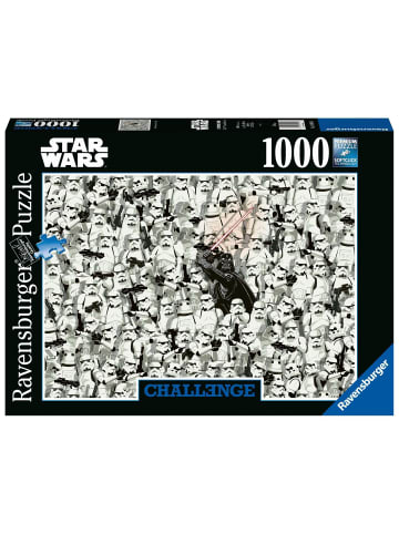 Ravensburger Ravensburger Puzzle 1000 Teile, Challenge Star Wars - Darth Vader und seine...