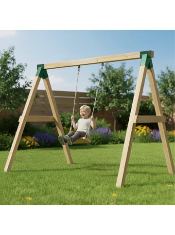 relaxdays Schaukelverbinder in Grün - 90°