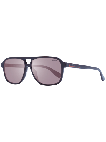 BMW Männer Sonnenbrille Flieger Burgundisch