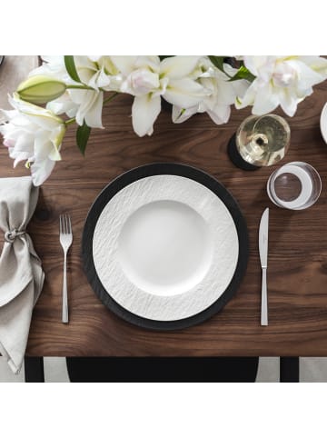 Villeroy & Boch Speiseteller Manufacture Rock blanc in weiß
