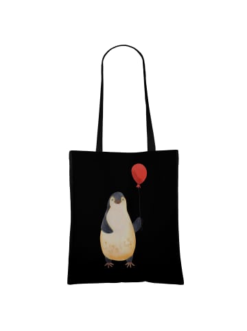 Mr. & Mrs. Panda Uni Tasche Pinguin Luftballon ohne Spruch in Schwarz