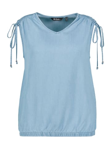 Ulla Popken Blusentop in light blue