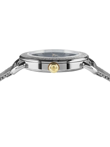 Versace Analoguhr für Damen in silber