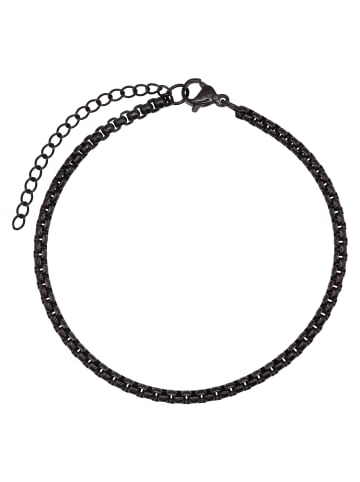Steel_Art Herrenarmband Caeli schwarz farben in schwarz