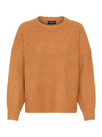 Oxmo Strickpullover OXBomma in Braun