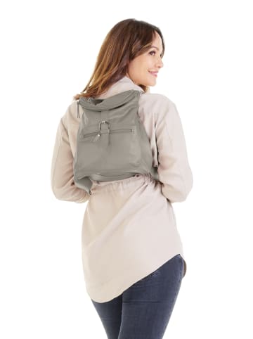 Forty degrees Rucksack echt Leder in grau