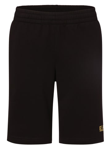 EA7 Shorts in schwarz