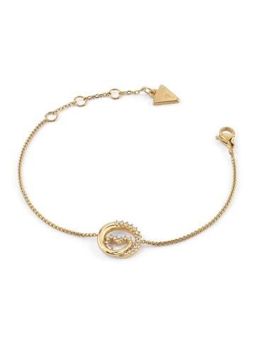 Guess Damen-Armband Herz Goldfarben S